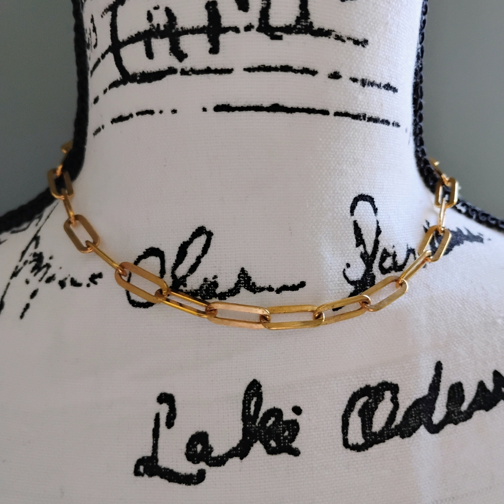 Ellery Gold Link Necklace